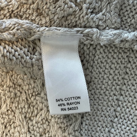 Gray Banana Republic Hook Front Knit Sweater - Picture 6 of 7